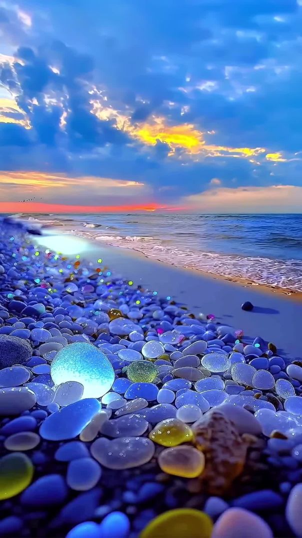 Nature View Cristal beach Beuti of nature 4k View shorts video 📸😍